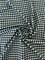 1 Yard Black Gingham Print Spandex Fabric Four-Way Stretch Swimwear Dancewear Costumes Leggings 58/60 Inches Wide